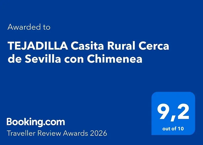 TEJADILLA Casita Rural Cerca de Sevilla con Chimenea